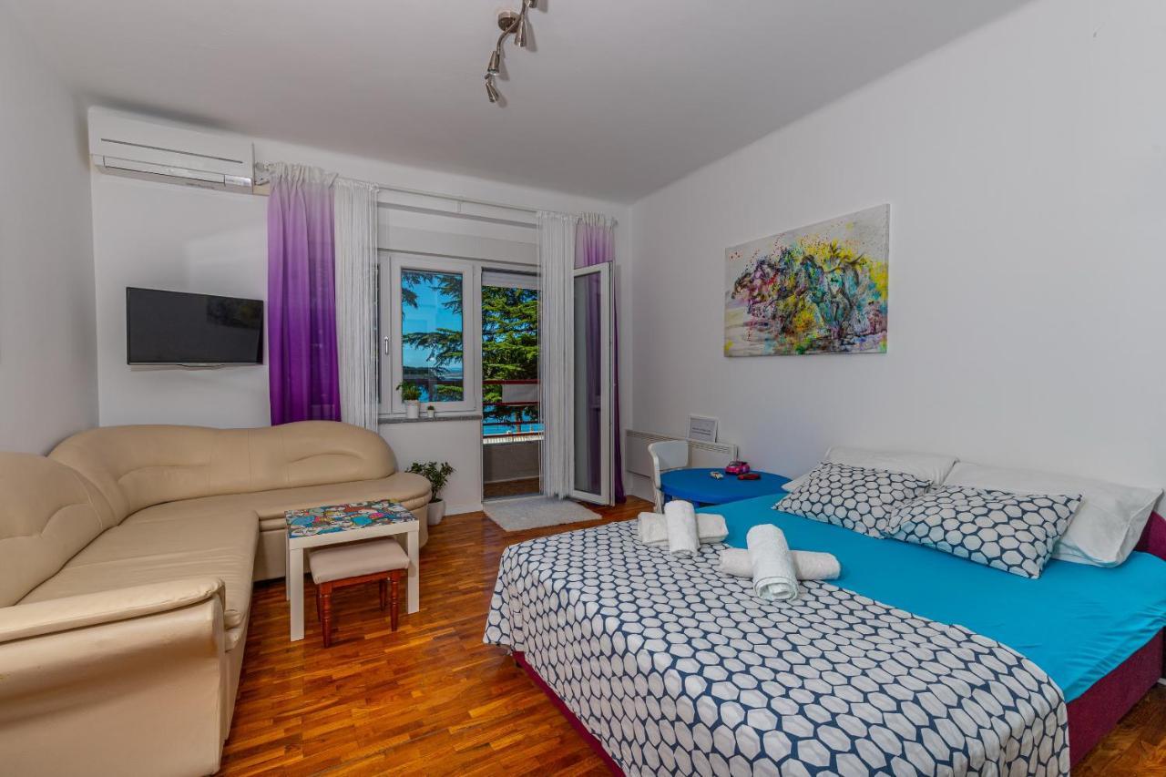 Crikvenica Right On The Beach Экстерьер фото