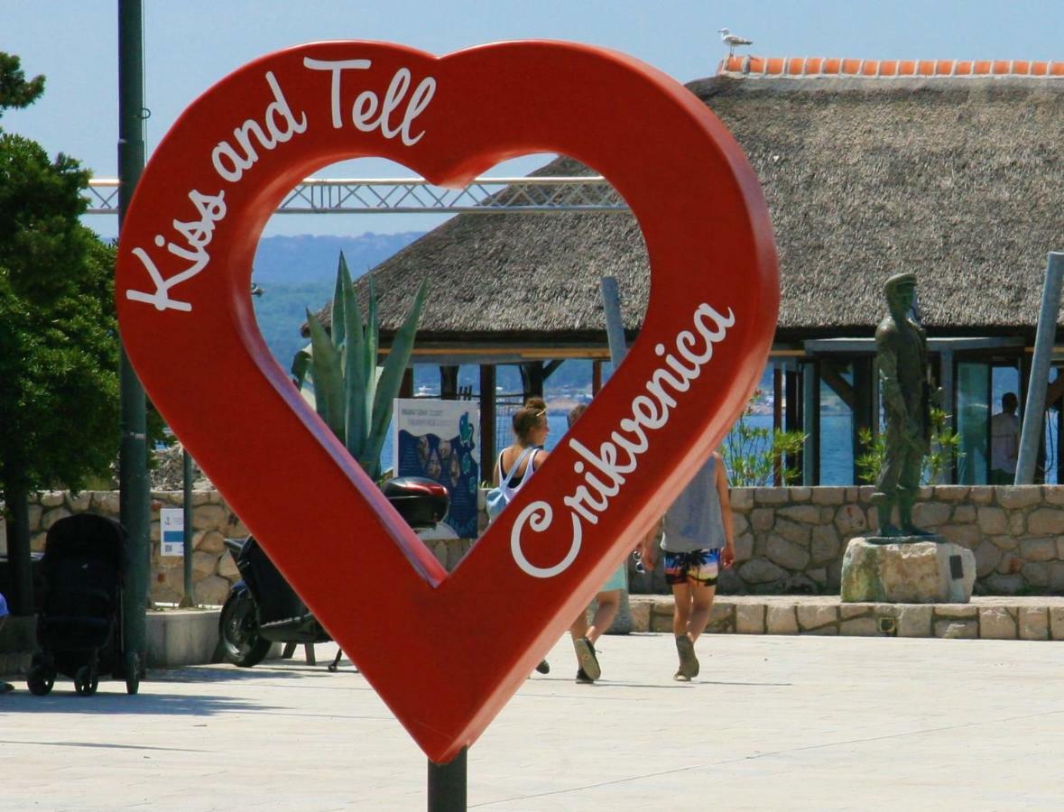 Crikvenica Right On The Beach Экстерьер фото